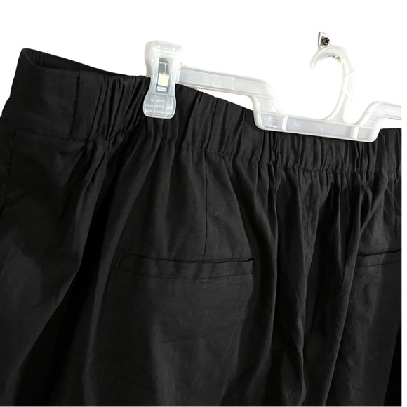 NWT Vince Women's Pleat Front Pull On Pant, Black, 3X - Picture 5 of 10